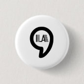 CommaLa - Kamala Ronde Button 3,2 Cm (Voorkant)