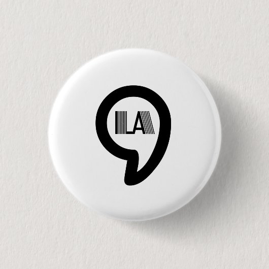 CommaLa - Kamala Ronde Button 3,2 Cm (Voorkant)