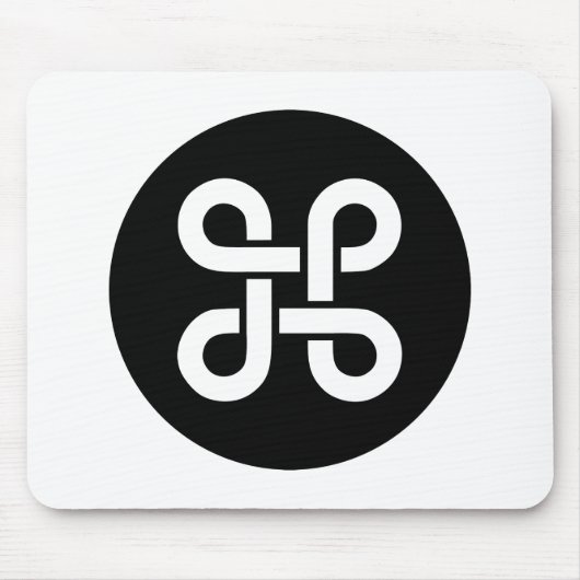 Command Apple Mac Ideology Muismat (Voorkant)