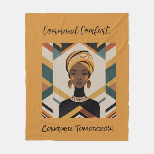 Command Comfort-deken Fleece Deken (Voorkant)
