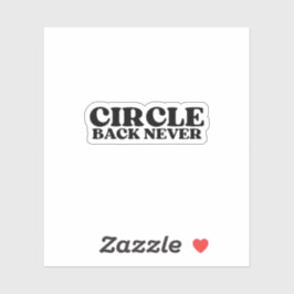 Command Interface | Circle Back Nooit Technisch Sticker