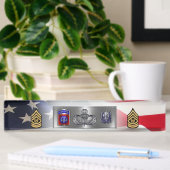 Command Sergeant Major 82e Luchtlandingsdivisie CS Naambordje