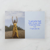 COMMAND YOU GET-WELL KAART (Binnen)
