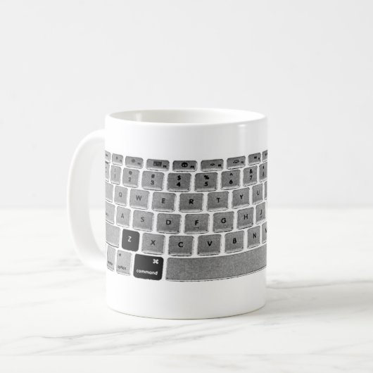command-z Mug Koffiemok (Voorkant links)