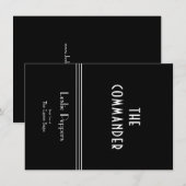 Commandant ~ Boek twee (Voorkant / Achterkant)