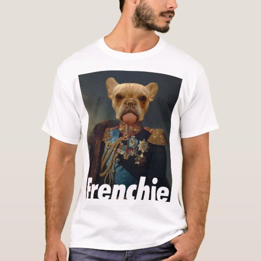 Commandant Frenchie T-shirt (Voorkant)