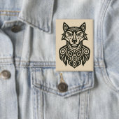 Commandant Furry Button (Insitu)