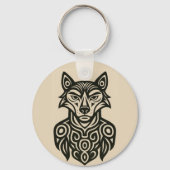 Commandant Furry Sleutelhanger (Achterkant)