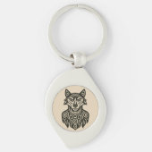 Commandant Furry Sleutelhanger (Voorkant)