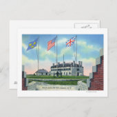 Commandant kamer oud Frans kasteel Briefkaart (Voorkant / Achterkant)