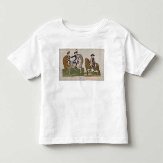 Commandant leger en officier kinder shirts (Voorkant)