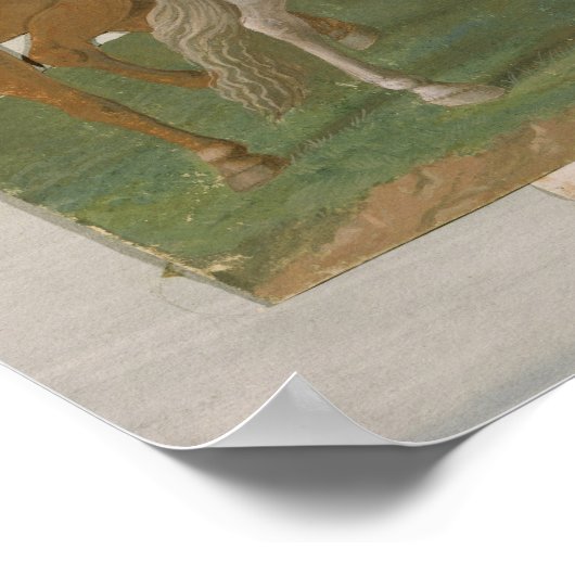 Commandant leger en officier poster (Hoek)