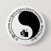 Commandant Leigh Ronde Button 7,6 Cm (Voorkant)