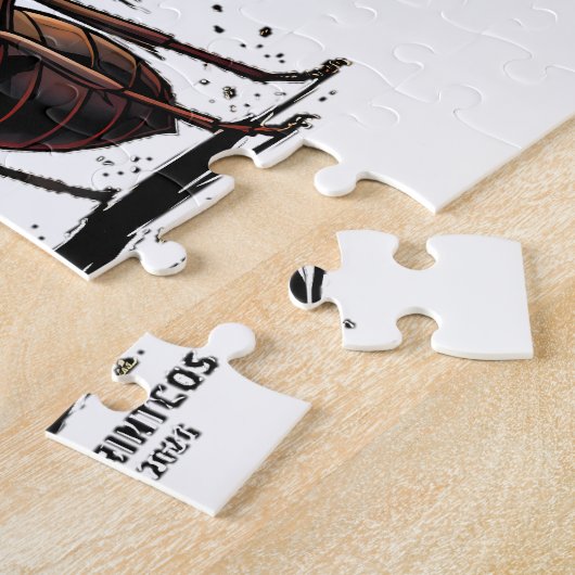 Commandant Mier  Legpuzzel (Zijkant)