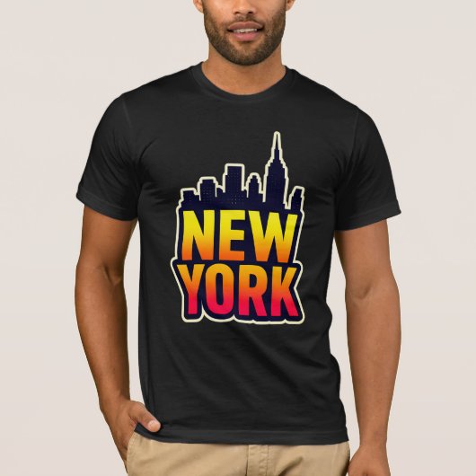 Commandant New York T-shirt (Voorkant)