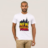 Commandant New York T-shirt (Voorkant volledig)