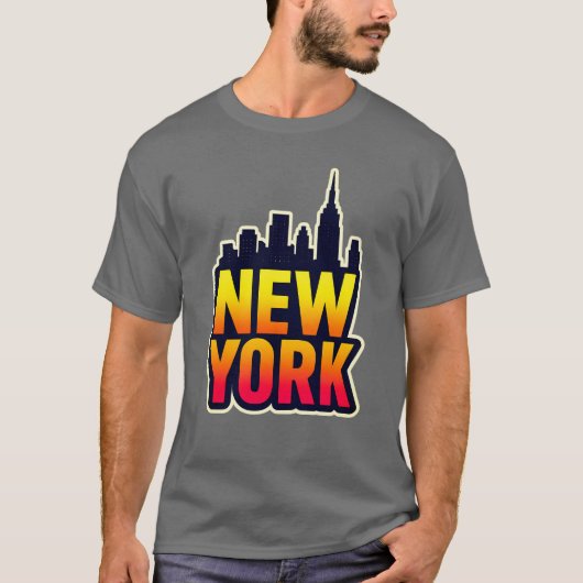 Commandant New York T-shirt (Voorkant)