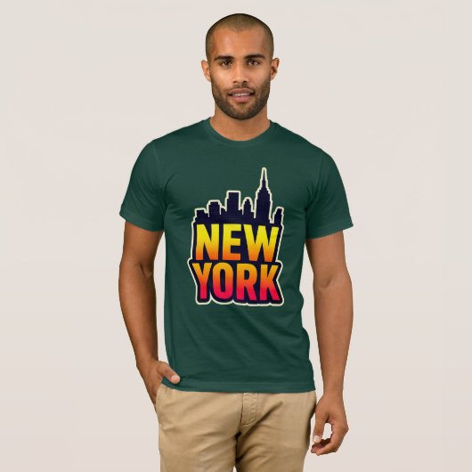 Commandant New York T-shirt (Voorkant volledig)