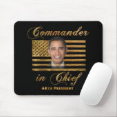 Commandant opperbevelhebber Barack Obama Muismat (Met muis)
