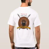 Commandant Shirt - 6 jaar met naam, optie (Achterkant)