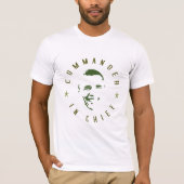 COMMANDANT VAN CHIEF T-SHIRT (Voorkant)