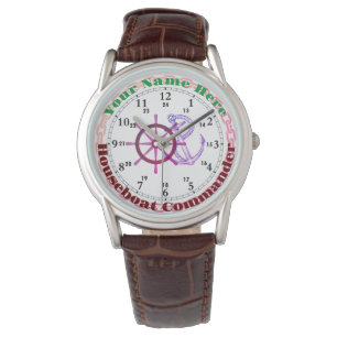 Commandant woonboot horloge