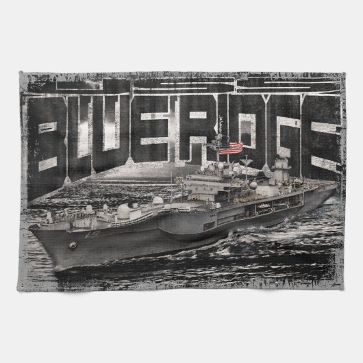 Commandatieschip Blue Ridge Keukenhanddoeken (Horizontaal)