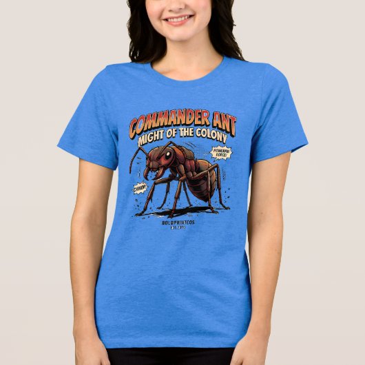 Commander Ant Dames T-Shirt (Voorkant)