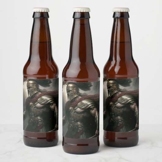 Commander Bier Etiket (Flessen)
