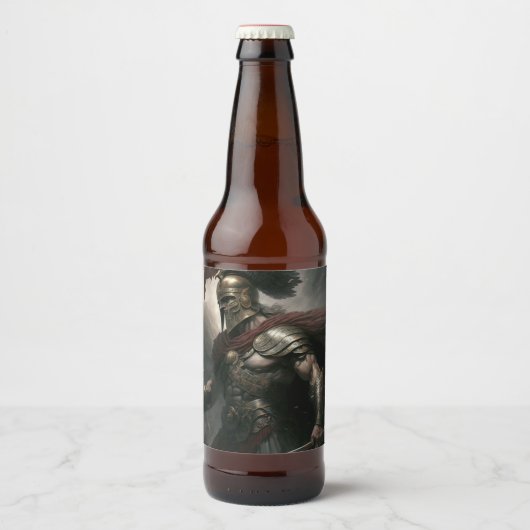 Commander Bier Etiket (Voorkant)