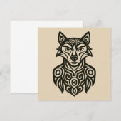 Commander Furry Bedankkaart (Voorkant / Achterkant)