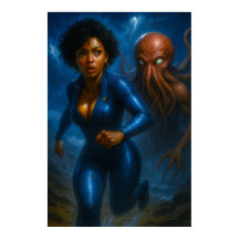 Commander Gail Kween vs Griezige Octopus | Anime