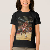 Commander in Buckets Tri-Blend Shirt (Voorkant)