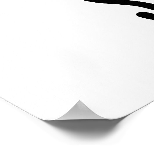 Commander in Shirt Funny Keyboard Pun Poster (Hoek)