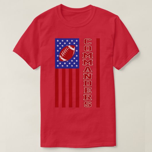 Commandersclub T-shirt (Design voorkant)