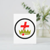 Commandery Briefkaart (Staand voorkant)