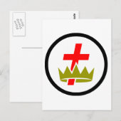 Commandery Briefkaart (Voorkant / Achterkant)