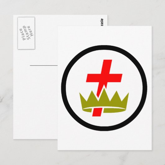 Commandery Briefkaart (Voorkant / Achterkant)