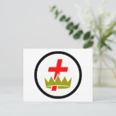 Commandery Briefkaart (Staand voorkant)