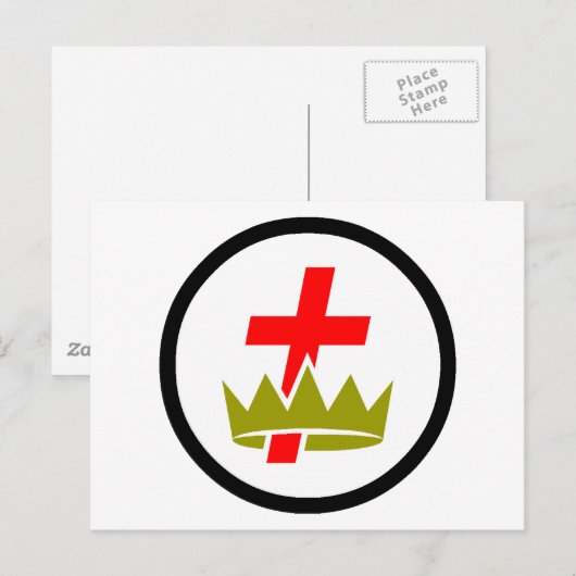 Commandery Briefkaart (Voorkant / Achterkant)
