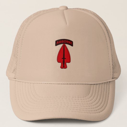 commando bijzondere operaties op de usasoc trucker pet (Voorkant)