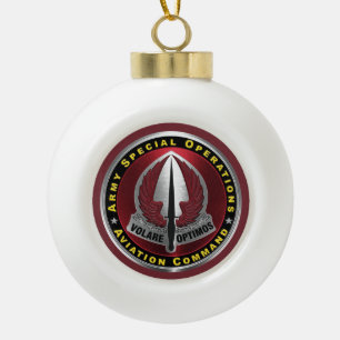Commando bijzondere vluchtuitvoeringen keramische bal ornament
