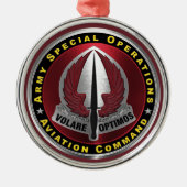 Commando bijzondere vluchtuitvoeringen metalen ornament (Voorkant)