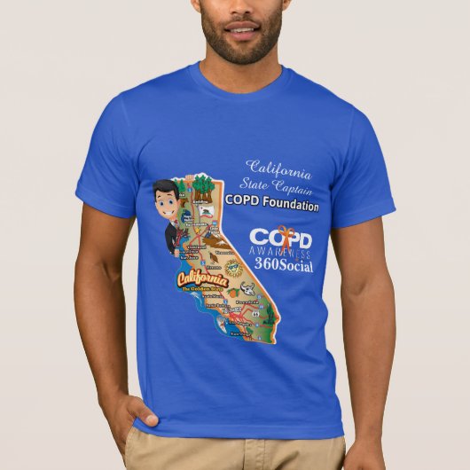Commando Californië T-shirt (Voorkant)