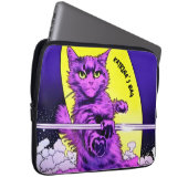 Commando Cat. bewerkbaar Laptop Sleeve (Voorkant Rechts)