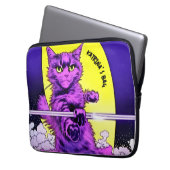 Commando Cat. bewerkbaar Laptop Sleeve (Voorkant Links)