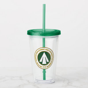 Commando Distributie militaire grondwaterinstallat Acryl Drinkbeker