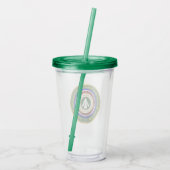 Commando Distributie militaire grondwaterinstallat Acryl Drinkbeker (Achterkant)