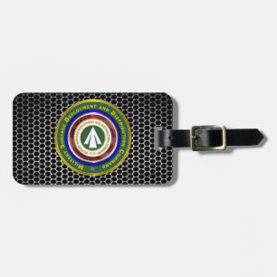 Commando Distributie militaire grondwaterinstallat Bagagelabel