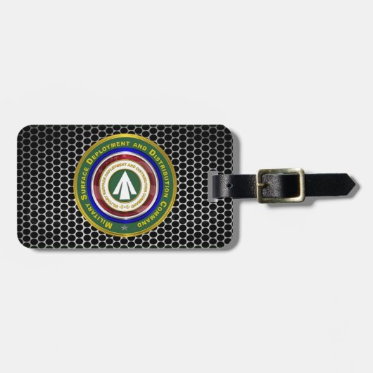 Commando Distributie militaire grondwaterinstallat Bagagelabel (Voorkant horizontaal)